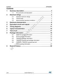 STP16CP05B1R Datasheet Page 2