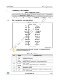 STP16DPP05PTR Datasheet Page 3