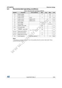STP16DPP05PTR Datasheet Page 5