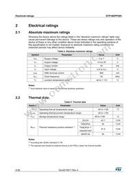 STP16DPPS05PTR Datasheet Page 4