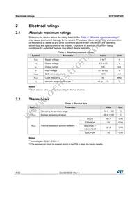 STP16DPS05MTR Datasheet Page 4