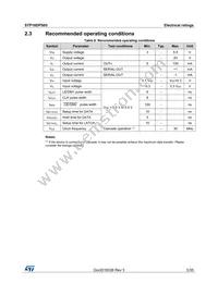 STP16DPS05MTR Datasheet Page 5