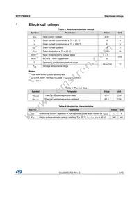 STP17N80K5 Datasheet Page 3