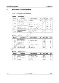 STP180N10F3 Datasheet Page 4