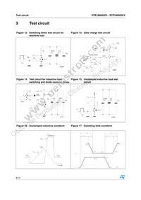 STP180N55F3 Datasheet Page 8