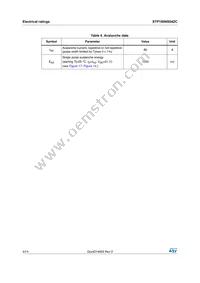 STP180NS04ZC Datasheet Page 4