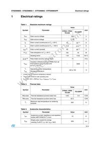 STP20NM50FP Datasheet Page 3
