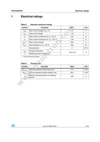 STP210N75F6 Datasheet Page 3