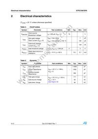 STP210N75F6 Datasheet Page 4