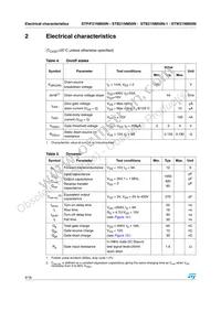 STP21NM50N Datasheet Page 4