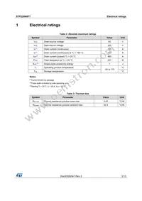 STP220N6F7 Datasheet Page 3