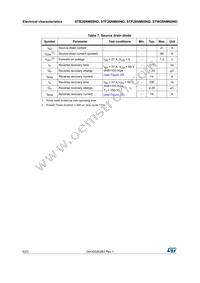 STP26NM60ND Datasheet Page 6