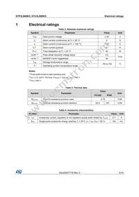 STP3LN80K5 Datasheet Page 3