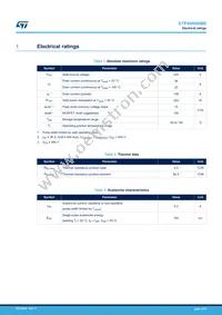 STP46N60M6 Datasheet Page 2