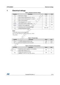 STP4LN80K5 Datasheet Page 3