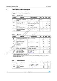 STP5N120 Datasheet Page 4