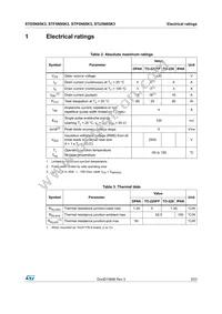 STP5N95K3 Datasheet Page 3