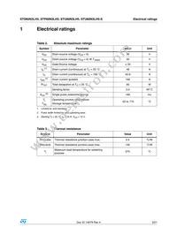 STP60N3LH5 Datasheet Page 3
