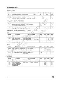 STP60NE06L-16 Datasheet Page 2