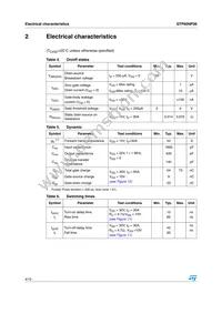 STP60NF06 Datasheet Page 4