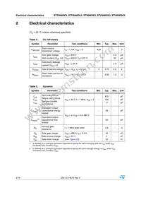 STP6N62K3 Datasheet Page 4