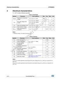 STP6N90K5 Datasheet Page 4