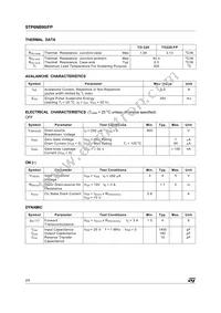 STP6NB90 Datasheet Page 2