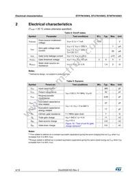 STP7N105K5 Datasheet Page 4