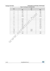 STP7N105K5 Datasheet Page 12
