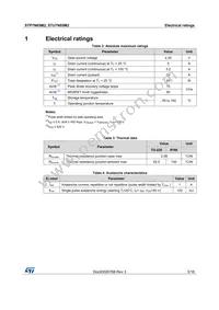 STP7N65M2 Datasheet Page 3