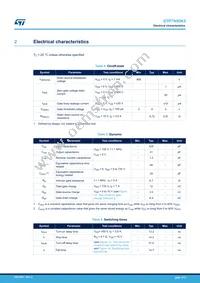 STP7N90K5 Datasheet Page 3