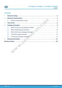 STP7NM80 Datasheet Page 23