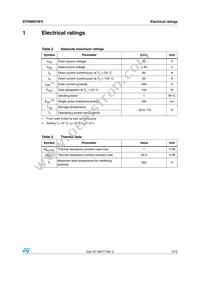 STP80N70F4 Datasheet Page 3
