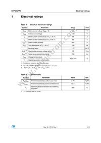 STP80NF70 Datasheet Page 3