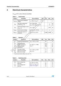 STP80NF70 Datasheet Page 4