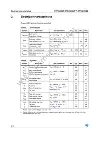 STP8NK80ZFP Datasheet Page 4