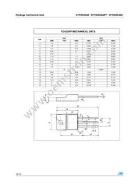 STP8NK80ZFP Datasheet Page 12