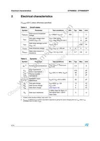 STP8NM50FP Datasheet Page 4