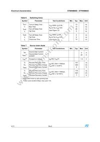 STP8NM60D Datasheet Page 4