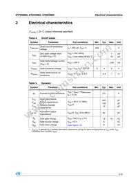 STP8NM60FP Datasheet Page 3