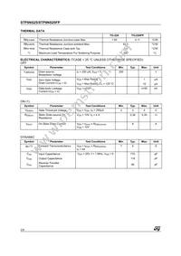 STP8NS25FP Datasheet Page 2