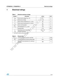 STP90NF03L Datasheet Page 3