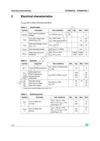 STP90NF03L Datasheet Page 4