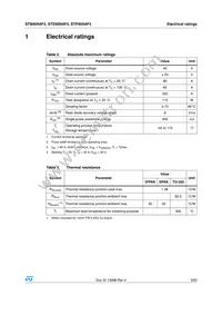STP95N4F3 Datasheet Page 3