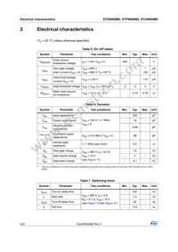 STP9N60M2 Datasheet Page 4