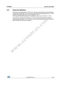 STPA008-QIX Datasheet Page 21