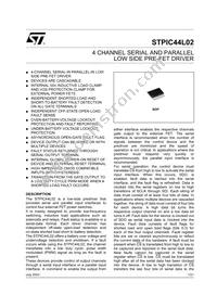 STPIC44L02PTR Datasheet Cover