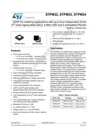 STPM34TR Datasheet Cover