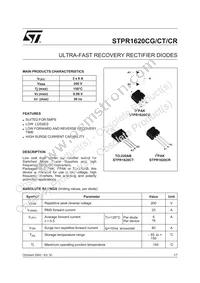 STPR1620CG-TR Datasheet Cover