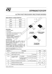 STPR620CT Datasheet Cover